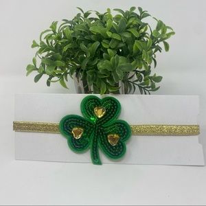 St. Patrick’s Shamrock Headband